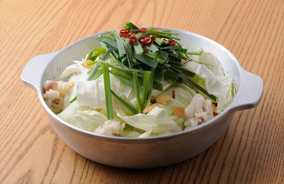 中野区の美味しいもつ鍋屋、もつ鍋無二彩